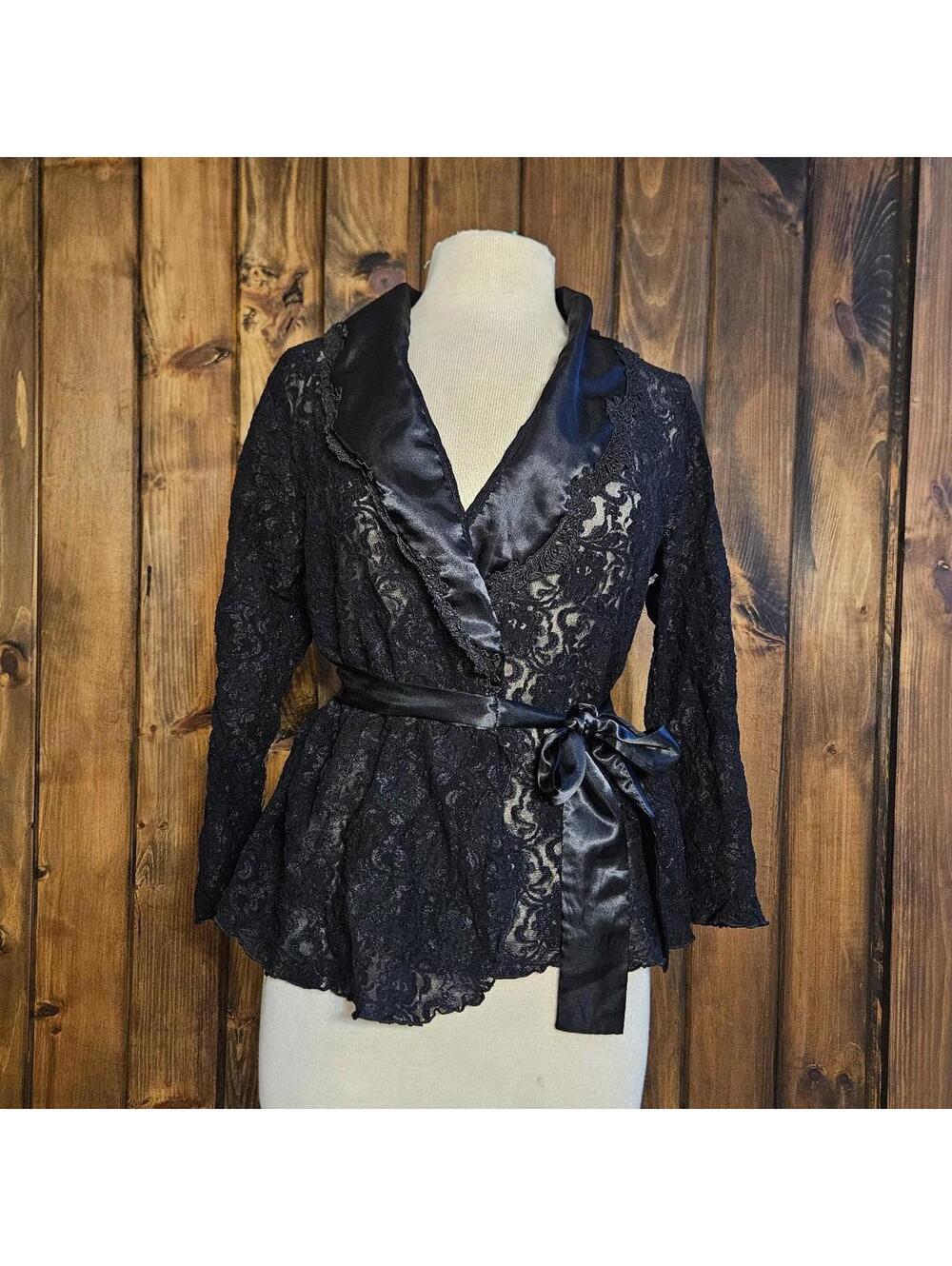 90s VTG cinema etoile, wrap top whimsigoth dreams